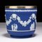 Neoclassical Portland Blue Jasperware Cameo Jardiniere from Wedgwood 2