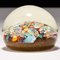 Mid-Century Italian Murano Glass Millefiori Designer Paperweight, Image 2