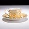 Imperial Vendome Fine Gilt Porcelain Teacup & Saucer from Villeroy & Boch, Set of 2, Image 7