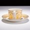 Imperial Vendome Fine Gilt Porcelain Teacup & Saucer from Villeroy & Boch, Set of 2 2