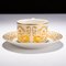 Imperial Vendome Fine Gilt Porcelain Teacup & Saucer from Villeroy & Boch, Set of 2, Image 4