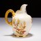 English Victorian Blush Porcelain Pitcher Jug from Royal Worcester, 1885 5