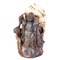 Chinese Soapstone Carving Buddha Desk Seal Sculpture, 19th Century 1