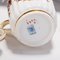Jugendstil Miniatur Tee- oder Kaffeeservice aus Porzellan von Spode / Copeland, 5er Set 10