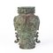 Chinese Archaistic Gilded Bronze Vase 3