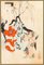 Ogata Gekko, Meiji Scene, Woodblock Print, Framed 2