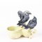 Chinesische Vogelskulptur aus Speckstein mit Schnitzereien 3