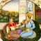 Roundel de mármol mogol indio romántico de principios del siglo XX, Imagen 2