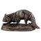 French Spelter Fox by Joseph Victor Chemin, 19th Century, Image 1