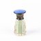 Guilloche Enamel Silver Cut Crystal Perfume Bottle 2