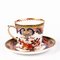 English Imari Fine Porcelain Tea Cup & Saucer from Derby, Set of 2 4