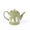 Neoklassische Grüne Miniatur Teekanne aus Jaspis von Wedgwood 3