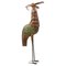 Painted Toleware Bird Sculpture 1