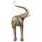 Painted Elephant Interior Design Toleware Sculpture 1