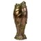 Art Nouveau Bronze Effect Vase 1