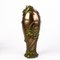 Jugendstil Vase in Bronzeoptik 4