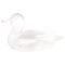 German Frosted Glass Duck Sculpture from Goebel 1