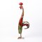 Painted Rooster Interior Design Toleware Sculpture, Image 3