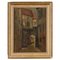 Artista francese, Veduta di una strada, Dipinto ad olio, Incorniciato, Immagine 1