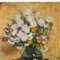 Artiste Belge, Nature Morte de Fleurs, Peinture à l'Huile, 1930 2