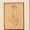 Figurative Sketches, Lithographs, Framed, Set of 3 8