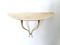 Vintage Italian Wall-Mounted Console Table, Image 1