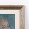 Portrait of a Woman, Pastel Drawing, Framed, Image 4