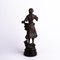 19th Century French Bronzed Spelter Harvester Sculpture 4
