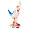 Venetian Murano Glass Sculpture Bird Spill Vase 1
