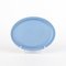Neoklassizistisches blaues Jasperware Cameo Oval Plate Tablett von Wedgwood 5