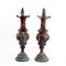 Large Empire French Dragon-Handled Figural Bronze Ewers, Set of 2 2