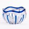 Art Deco Belgian Centrepiece Crystal Glass Bowl by Joseph Simon for Val St Lambert 2