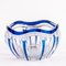 Art Deco Belgian Centrepiece Crystal Glass Bowl by Joseph Simon for Val St Lambert 3