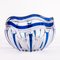 Art Deco Belgian Centrepiece Crystal Glass Bowl by Joseph Simon for Val St Lambert 4