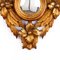 Specchio convesso rococò in legno dorato con fiocco e nastro, Immagine 4