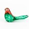 Glass Bird Sculpture Desk Paperweight from Avondale, Image 3