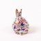 Scultura di coniglio in porcellana giapponese Imari, Immagine 2