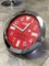 Horloge Murale Chronomètre à Lunette Cannelée Rouge Lumineux de Breitling 3