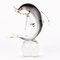 Murano Venetian Glass Designer Sculpture Dolphin 3