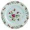 18th Century Chinese Famille Rose Porcelain Plate, Image 1