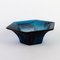Art Deco Cloudy Blue Bowl from George Davidson, Image 4