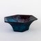Art Deco Cloudy Blue Bowl from George Davidson, Image 2