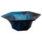 Art Deco Cloudy Blue Bowl from George Davidson 1