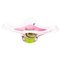 Murano Venetian Glass Sommerso Centrepiece Opalescent Bowl, Image 1