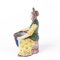 19th Century Faience Polychrome Pottery Sculpture 4
