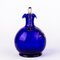 19th Century Bristol Blue Victorian Enameled Glass Ewer 2