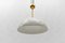 Brass and Ceramic Counterweight Posa Pendant Lamp by by Florian Schulz, 1970s 8