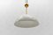 Brass and Ceramic Counterweight Posa Pendant Lamp by by Florian Schulz, 1970s, Image 8