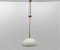 Brass and Ceramic Counterweight Posa Pendant Lamp by by Florian Schulz, 1970s 2