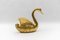 Cache-Pot Swan en Laiton, Italie, 1960s 6